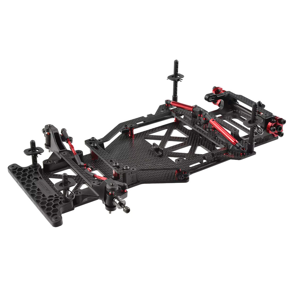 Team Corally SSX-125 1/12 Pan Car Carbon Fiber Chassis Kit 00105-C