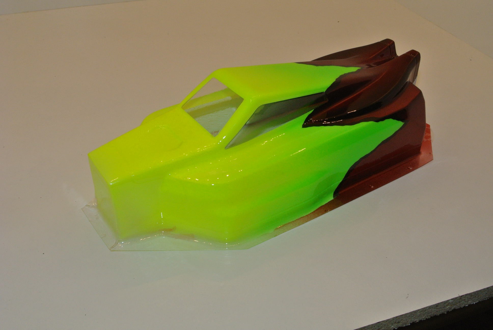 New Custom Painted Body for Losi TLR 22X-4 &amp; 22x-4 Elite Buggy image 0