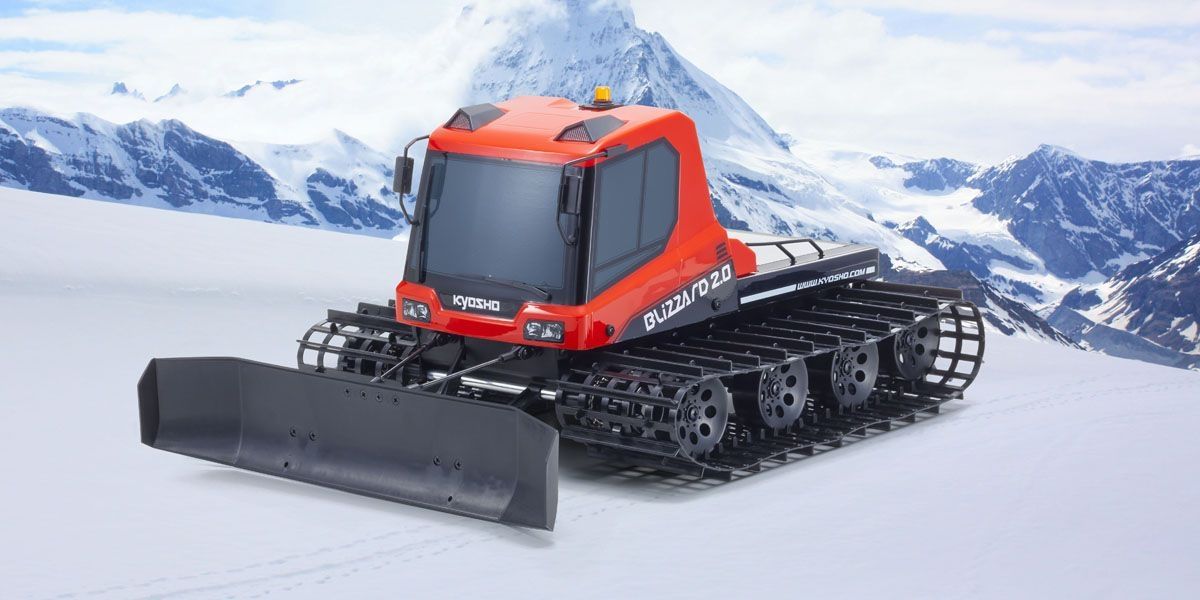 Kyosho 1/12 Scale EP Belt Vehicle readyset BLIZZARD 2.0 Plow KYO34902D 34902D image 1