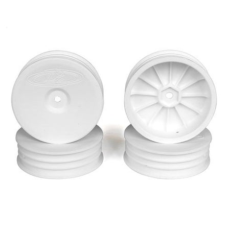 DE Racing Speedline Slim Buggy Front Wheels for Losi TLR 3.0 4.0 5.0 White DER-SB4-SLW image 0