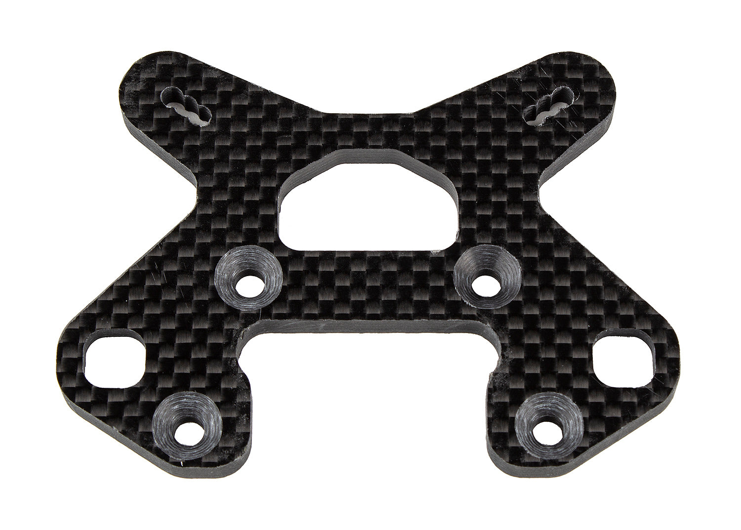 Associated FT Front Shock Tower Carbon Fiber 26.5 RC8B4.1 &amp; RC8B4.1e 81633 image 0