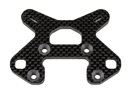 Associated FT Front Shock Tower Carbon Fiber 26.5 RC8B4.1 &amp; RC8B4.1e 81633 image 0