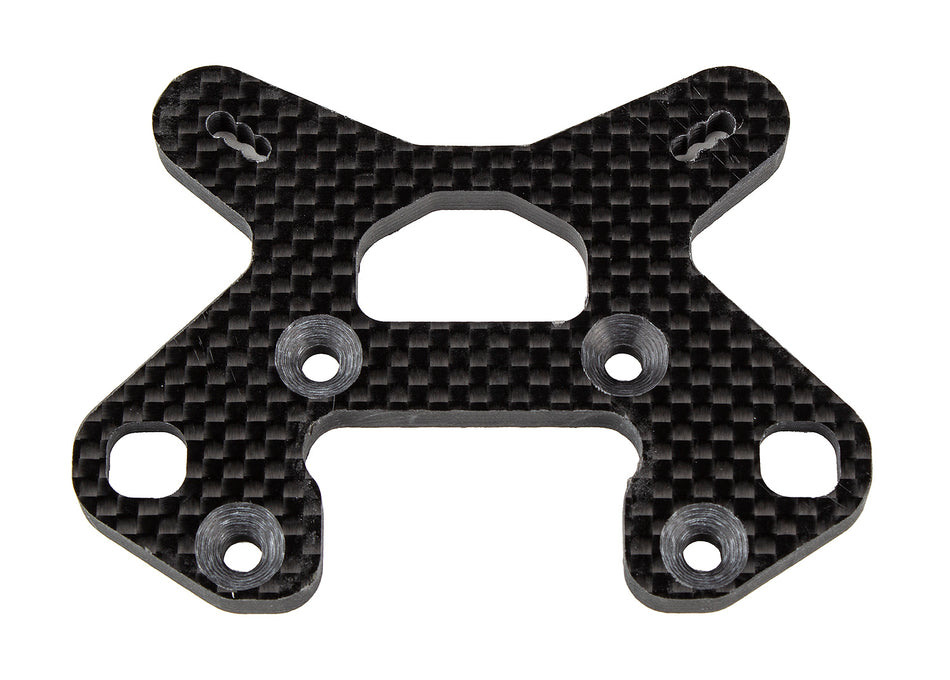 Associated FT Front Shock Tower Carbon Fiber 26.5 RC8B4.1 &amp; RC8B4.1e 81633 image 0