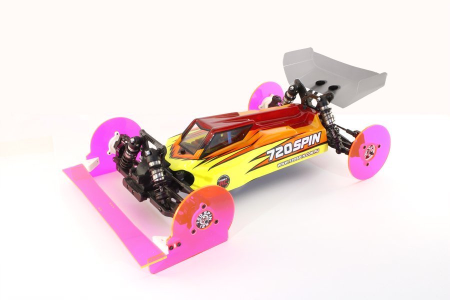 720Spin 1/10 Buggy Chassis Front Toe and Camber Set Up Station image 0
