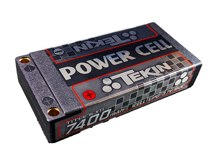Tekin Titanium POWER CELL 1S 7400mAh 160C Shorty ULCG LiPo Battery TT1650 image 0