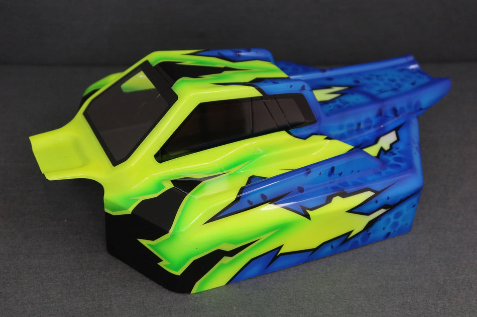 Ron's Reserve Series Custom Airbush Painted Body Associated RC8B4 and RE8B4.1