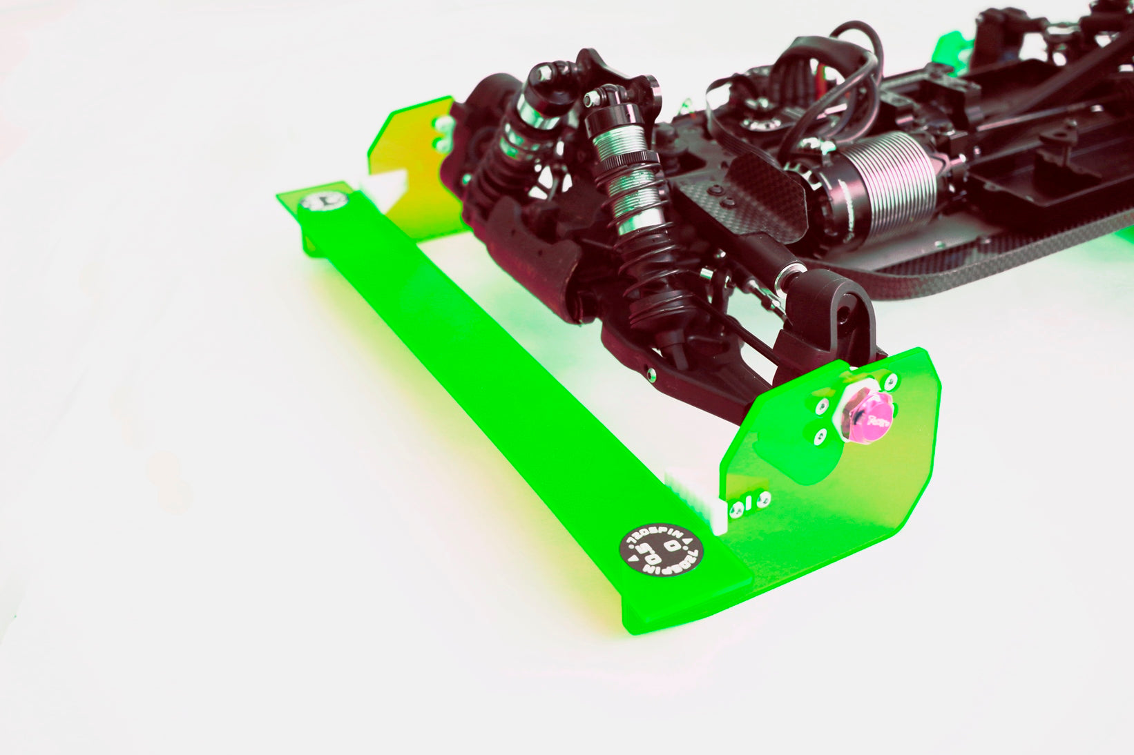 720Spin 1/8 Scale Buggy Chassis Universal Setup Station (Front and Rear) Green image 1