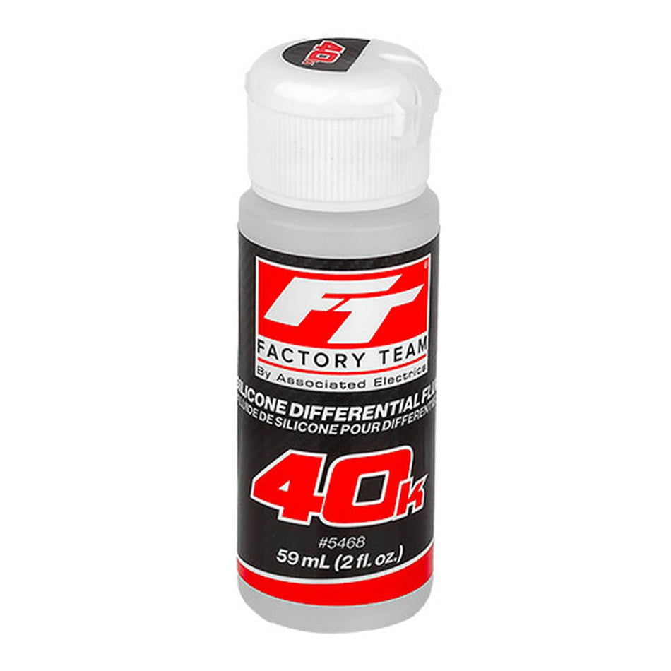 Team Associated Factory Team 40,000wt 40k Silicone Diff Fluid 2oz 5468
