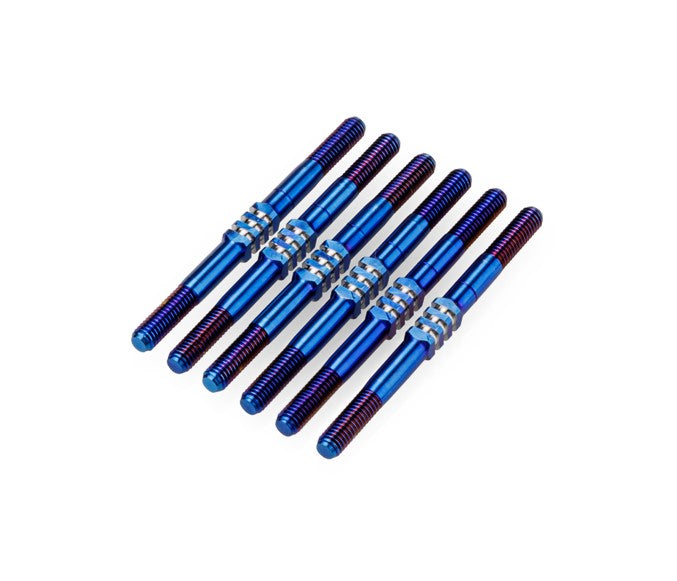 Jconcepts 3.5mm Fin Turnbuckle Kit Burnt Blue (6pcs) For TLR 22 5.0 28481 image 0