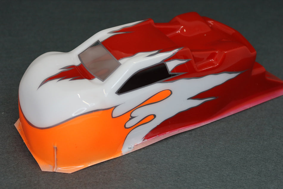 New Custom Painted Body for Losi Mini-T 2.0 1/16 Scale Truck w/Rear Spoiler