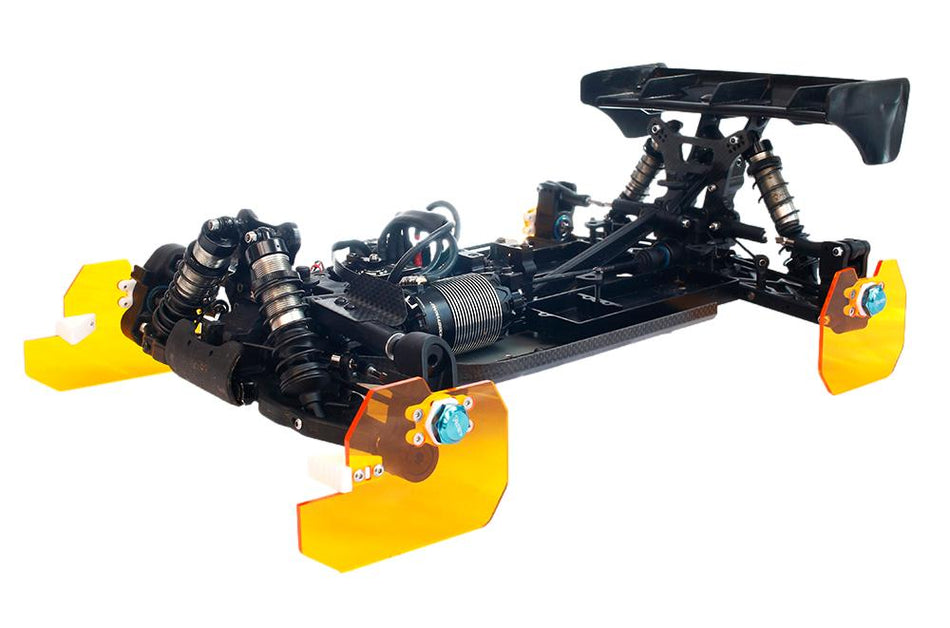 720Spin 1/8 Scale Buggy Chassis Universal Setup Station (Front and Rear) Orange image 0