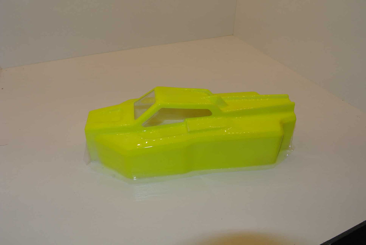 New Custom Painted Yellow Body for Losi TLR 22X-4 &amp; 22x-4 Elite Buggy image 0