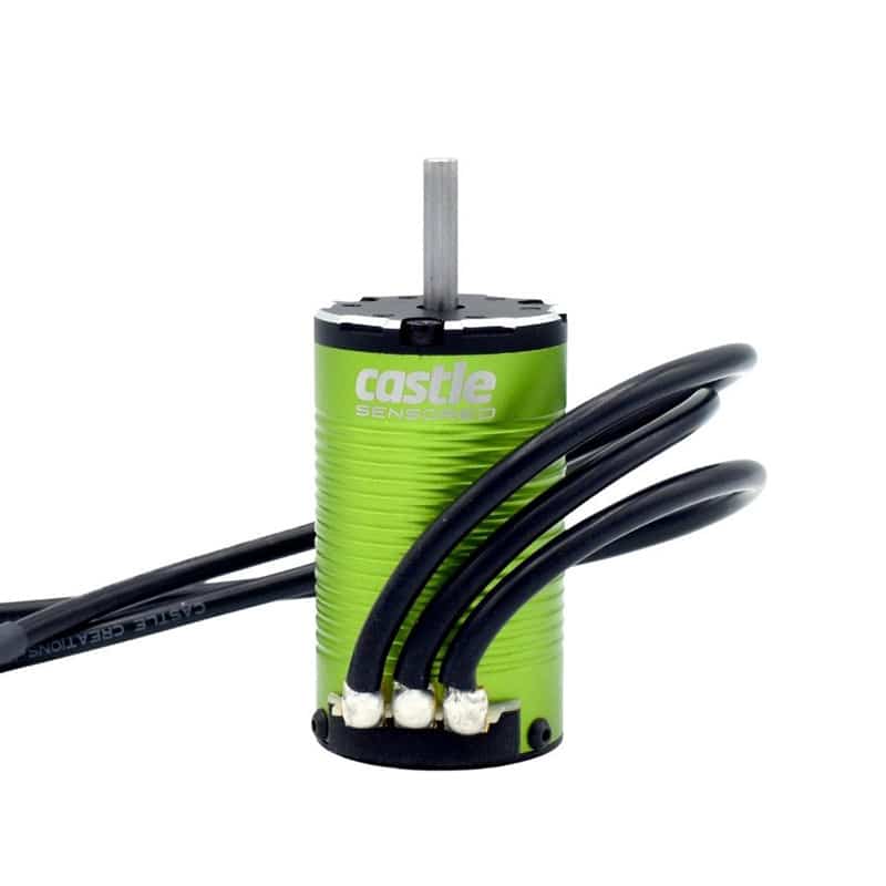 Castle Sensored 1412 6400KV 4-Pole Brushless Drag Racing Motor 060-0089-00 image 0