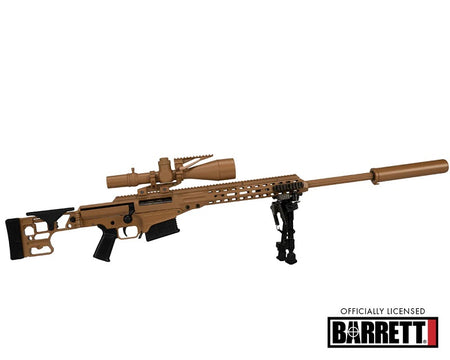 GoatGuns 1/3 Scale Die Cast Barrett MRAD MK22 Model Rifle Tan MK22-TAN image 0