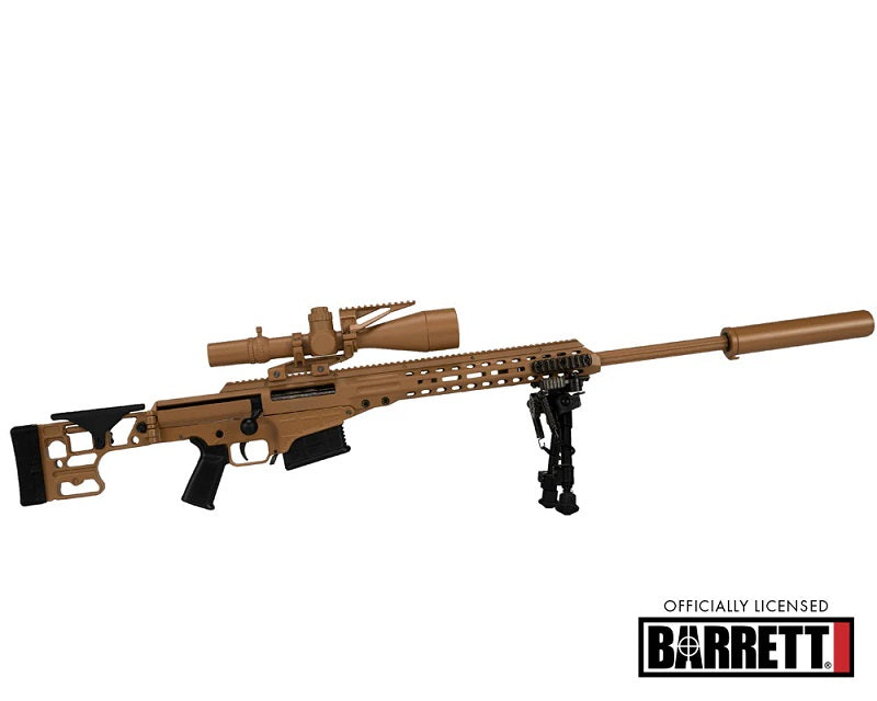 GoatGuns 1/3 Scale Die Cast Barrett MRAD MK22 Model Rifle Tan MK22-TAN image 0