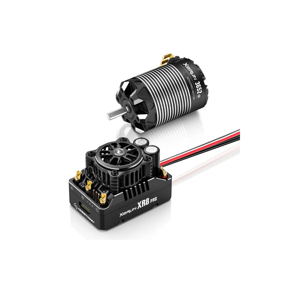 Hobbywing Xerun XR8 Pro G3 ESC + 3652SD 4500KV G3 Motor Combo (2S) 38020437