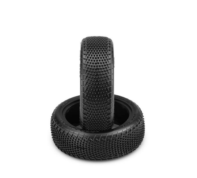 Jconcepts Fuzz Bite Pink Compound WIDE Front Buggy 2.2 Tires w/Inserts 4061010 image 0