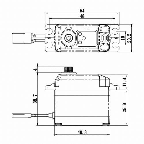Savox SB-2270SG Plus Monster Torque Servo w/Soft Start image 1