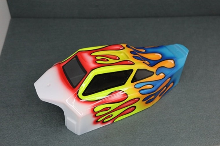 Ron's Reserve Custom Airbrush Painted Body for Tekno EB410 2.0 Buggy