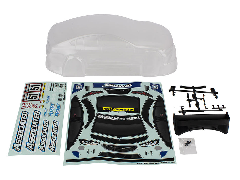 Team Associated Apex2 Sport ST550 Clear Body w/Sticker 31916 image 0