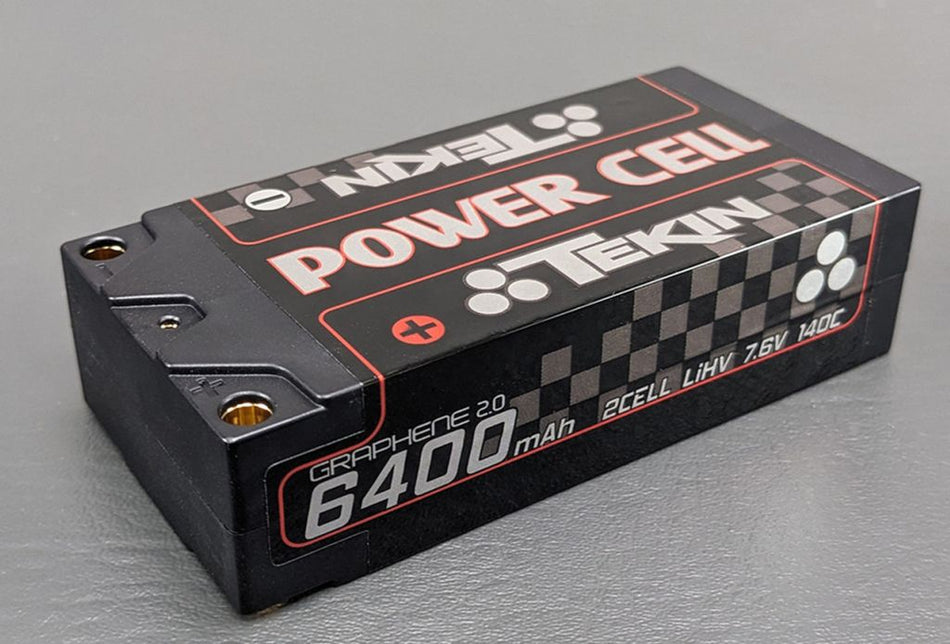 Tekin Titanium POWER CELL 6400mAh 2s 140C Shorty LiPo Battery TT1627