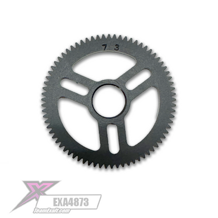 Team Exalt X-tra Light-Speed Machined Delrin 73t (Tooth) 48p Spur Gear EXA4873 image 0