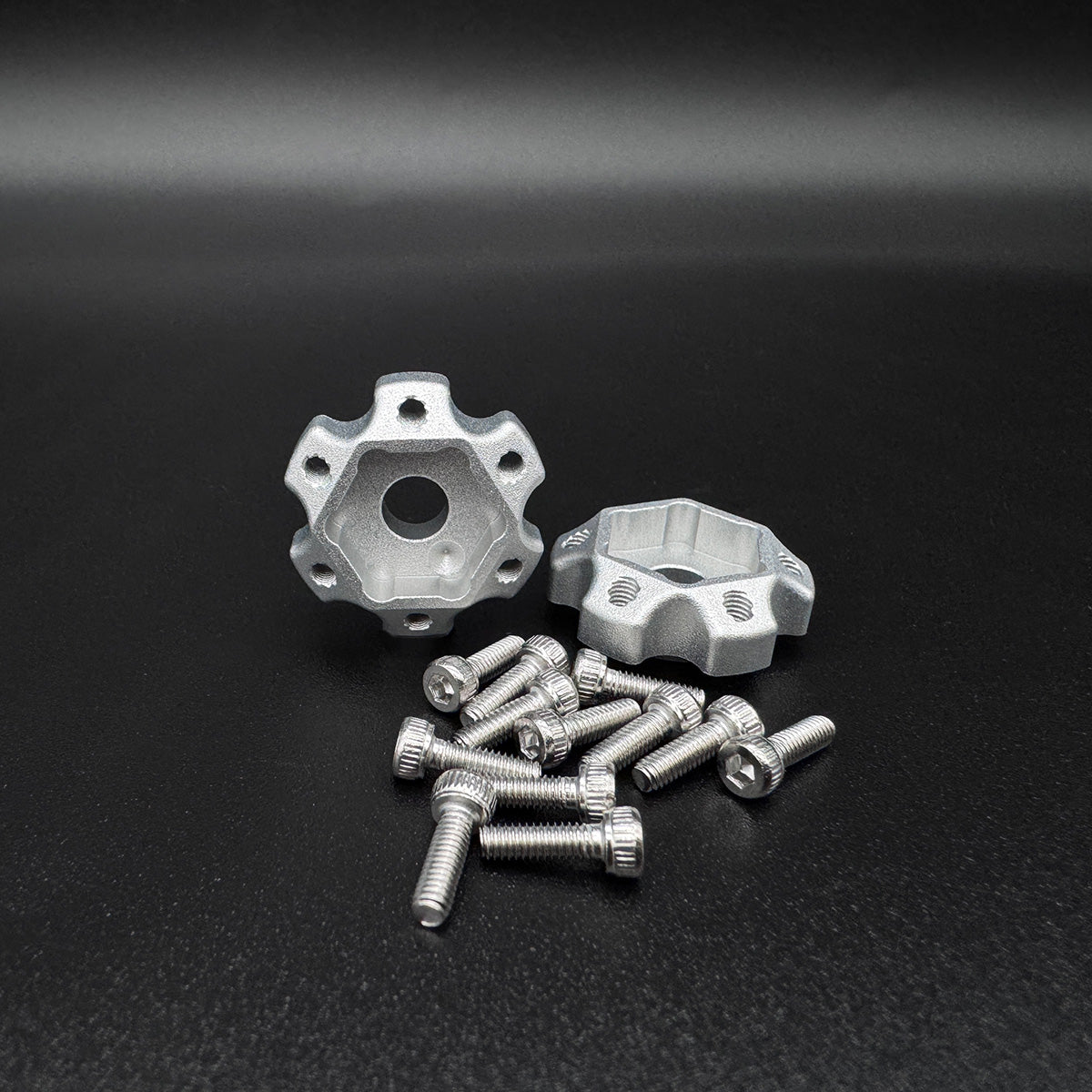 Reefs RC 12mm Hex "DOT" Machined Aluminum Hubs (2) "1 DOT 2mm" REEFS220 image 0