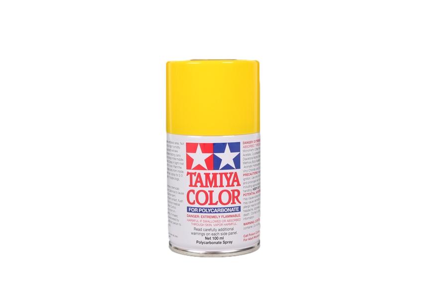 Tamiya Polycarbonate Lexan Paint PS-6 Yellow 100ml Spray Can TAM86006 86006 image 0