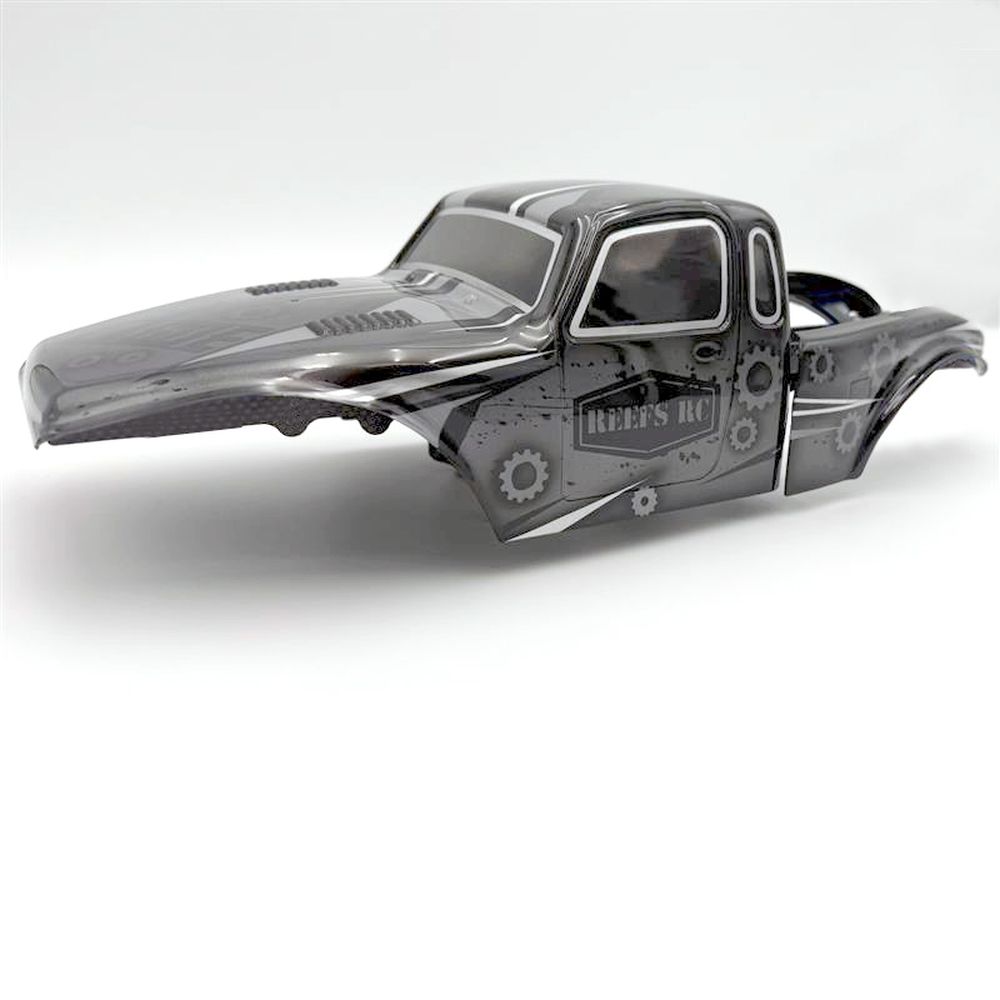 Reefs RC PLAGUE 1/10th Crawler Comp Body Set w/Stickers &amp; Mask REEFS226 image 0