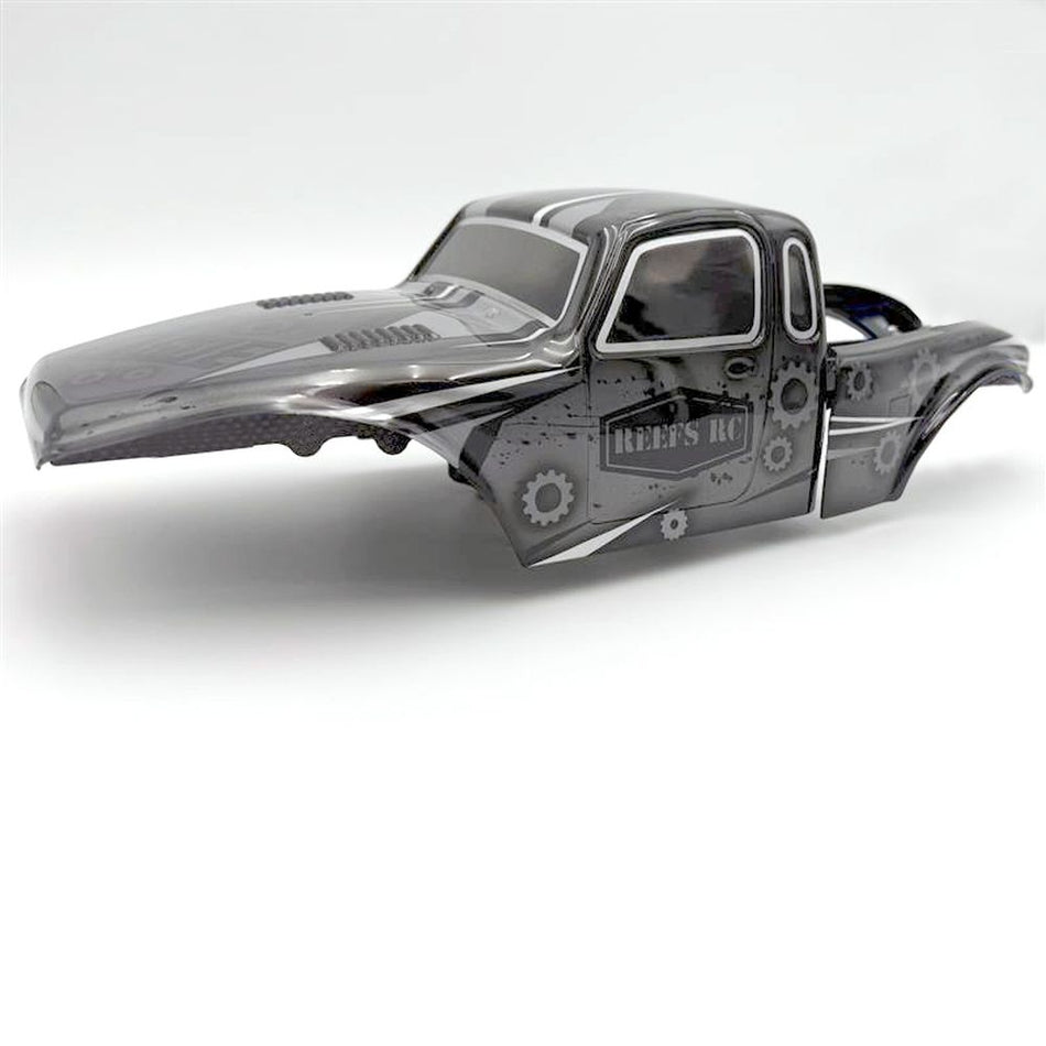 Reefs RC PLAGUE 1/10th Crawler Comp Body Set w/Stickers &amp; Mask REEFS226 image 0