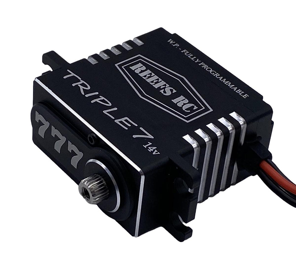 Reefs 777 Triple7 14V High Torque High Speed Brushless Programmable Servo image 0