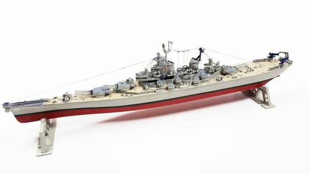Atlantis 1/535 USS Iowa BB-61 Battleship Plastic Model Kit H369 image 0