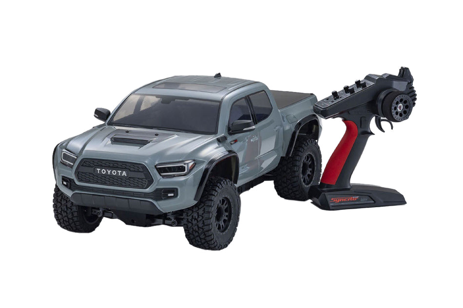 Kyosho 1/10 2021 Toyota Tacoma TRD Pro Lunar Rock 4WD KB10L Readyset 34703T1 image 0