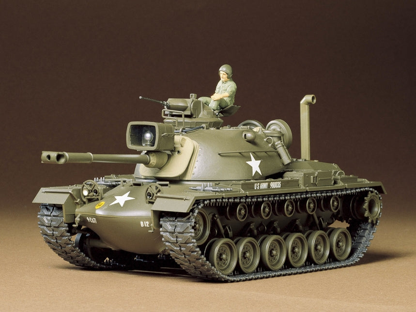 Tamiya 1/35 U.S. M48A3 Patton Tank Plastic Model Kit 35120 image 0