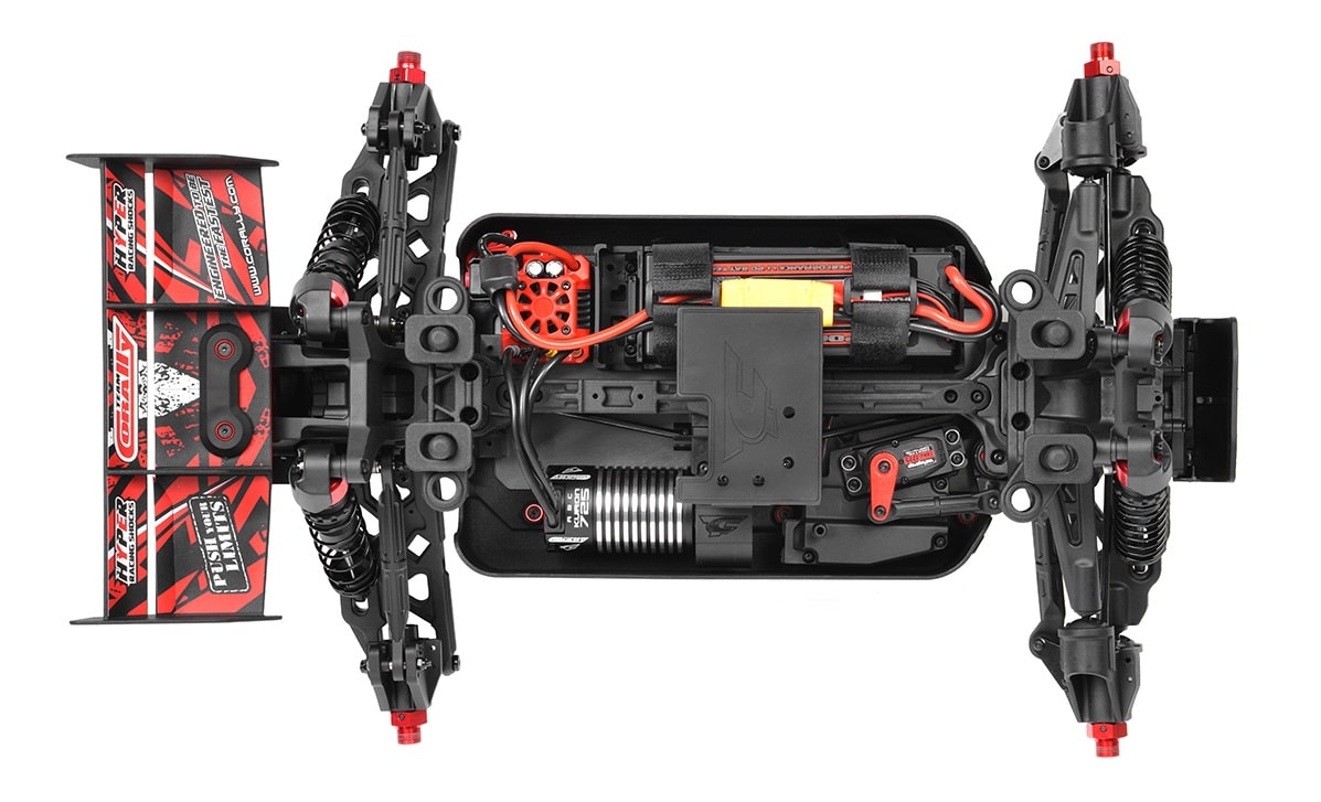 Team Corally Kagama 4 XL 4S Monster Truck RTR Version Red COR00293-R image 1