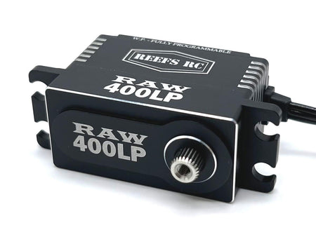 Reefs RC Raw 400 Low Profile (LP) Black Waterproof Programmable Servo REEFS137 image 0