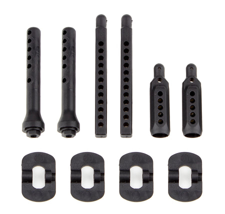Team Associated SR10 Body Post Set ASC71095 71095 image 0