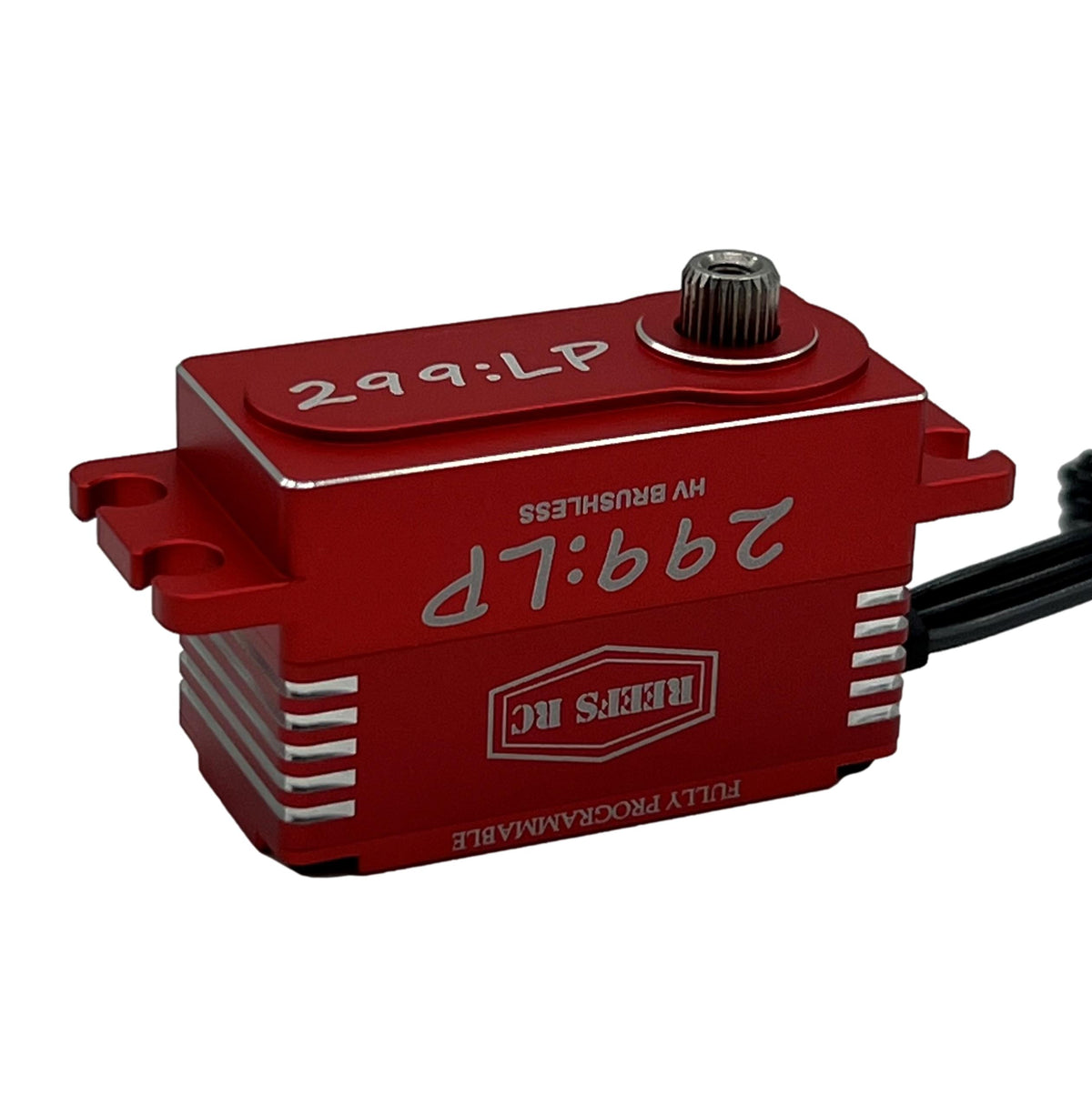 Reefs RC 299LP Special Edition Red High Speed-Torque Low Profile Servo REEFS130 image 1