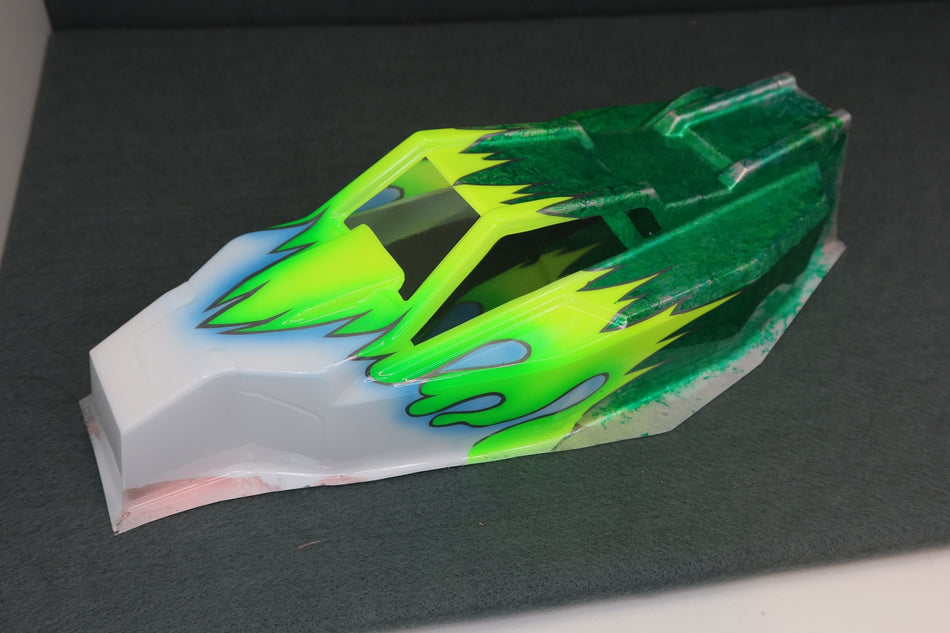 New Custom Airbrush Painted Body for XRAY XB2 '25 (2025) - '26 (2026) 2wd Buggy
