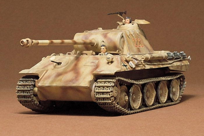 Tamiya German Panther Med Tank Plastic Model Kit, CA165 TAM35065 35065 image 0