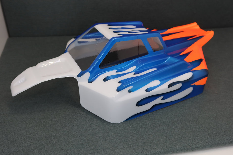 Ron's Reserve Series Custom Airbush Painted Body Associated RC8B4 and RE8B4.1