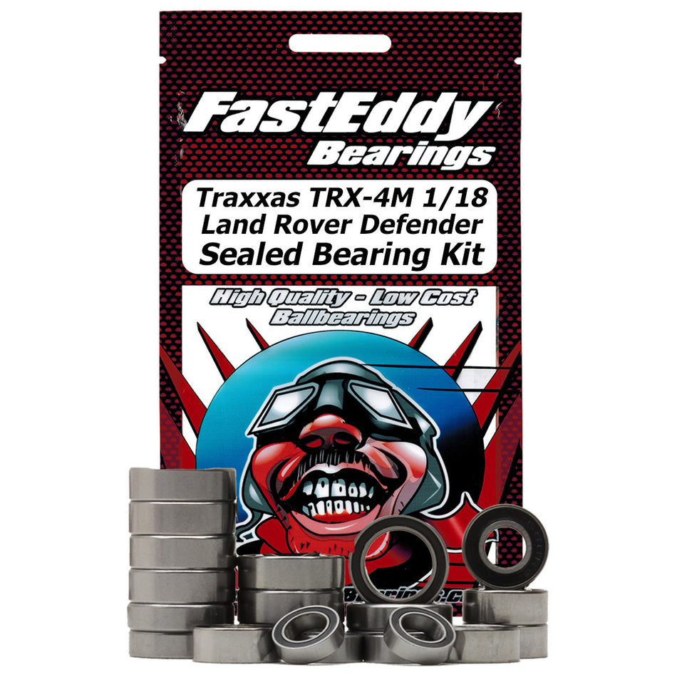 FastEddy Sealed Bearing Kit for Traxxas TRX-4M 1/18 Land Rover Defender TFE7974 image 0
