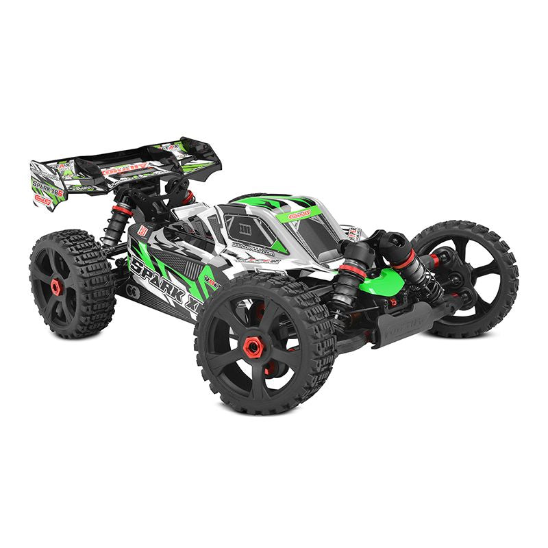 Corally Spark XB6 1/8 Scale 6S Basher Buggy 4WD Brushless RTR Green COR00285-G image 0