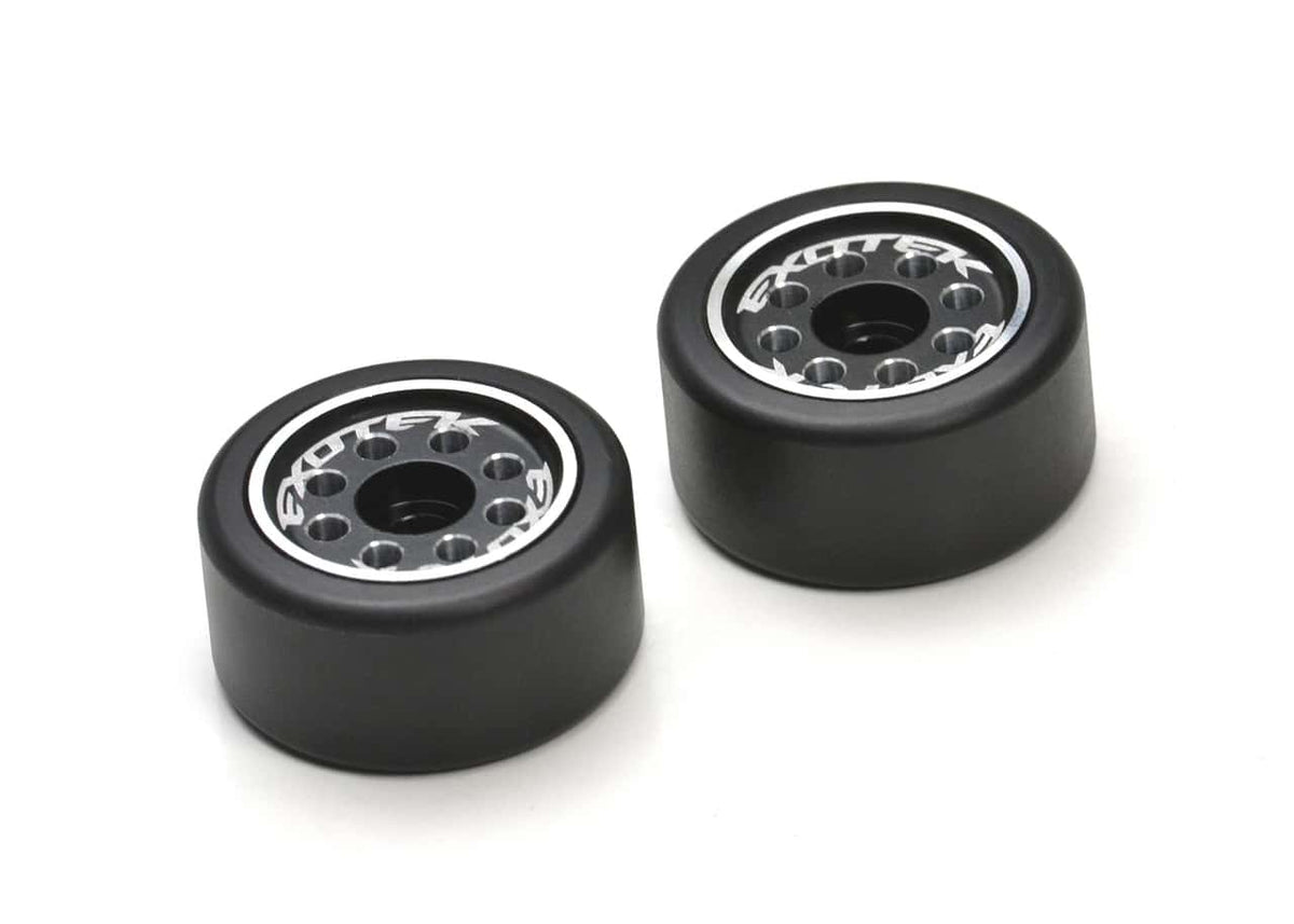 Exotek Losi TLR 22s Drag Wheelie Bar Wheels CNC Alloy/Delrin EXO2027 2027 image 0