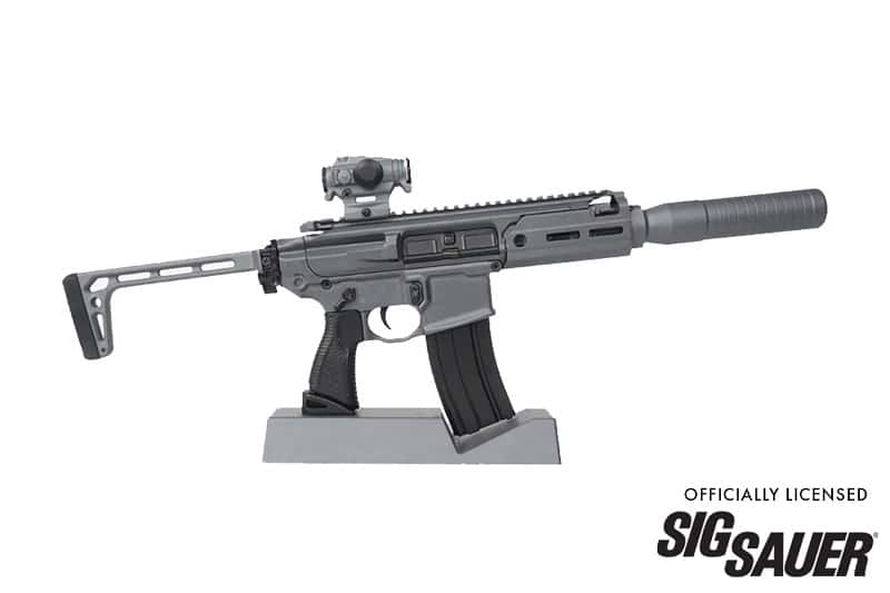 GoatGuns 1/3 Scale Die Cast SIG Sauer MCX Model Rifle Grey MCX-GREY image 0