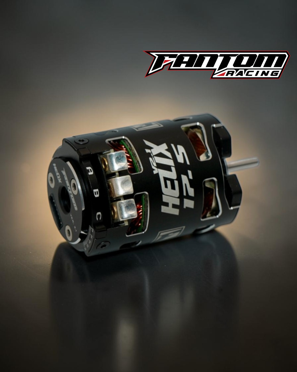 Fantom Helix V2.1 17.5 Turn Brushless WORKS Motor (ROAR Approved) FANSP21175W