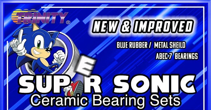 Trinity Super Sonic Ceramic Bearing Set Losi TLR 22x-4 Buggy TEP3203 image 1