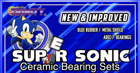 Trinity Super Sonic Ceramic Bearing Set Losi TLR 22x-4 Buggy TEP3203 image 1