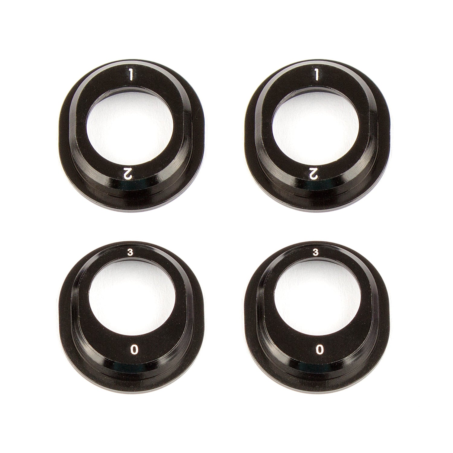 Team Associated Aluminum Diff Height Inserts T6.2 SC6.2 B6.4 B6.4D ASC91793 91793 image 0