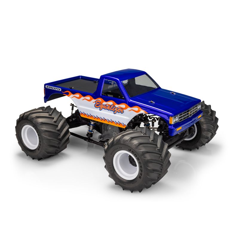 Jconcepts 1990 Chevy S10 Regular Cab Monster Truck Body 13.0" Wheelbase 0369 image 0